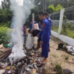 Peduli Lingkungan, Ditpolairud Polda Kalteng Bersihkan Sungai Bersama Masyarakat